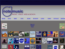 Tablet Screenshot of note-music.co.uk